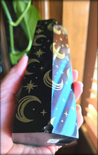 Load image into Gallery viewer, Black Obsidian etched Tower