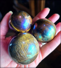 Load image into Gallery viewer, Aura Tigers Eye Sphere
