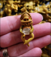 Load image into Gallery viewer, Lucky Crystal Troll - Handmade Clay Good Luck Charm
