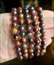Load image into Gallery viewer, Red Tiger&#39;s Eye Bracelet
