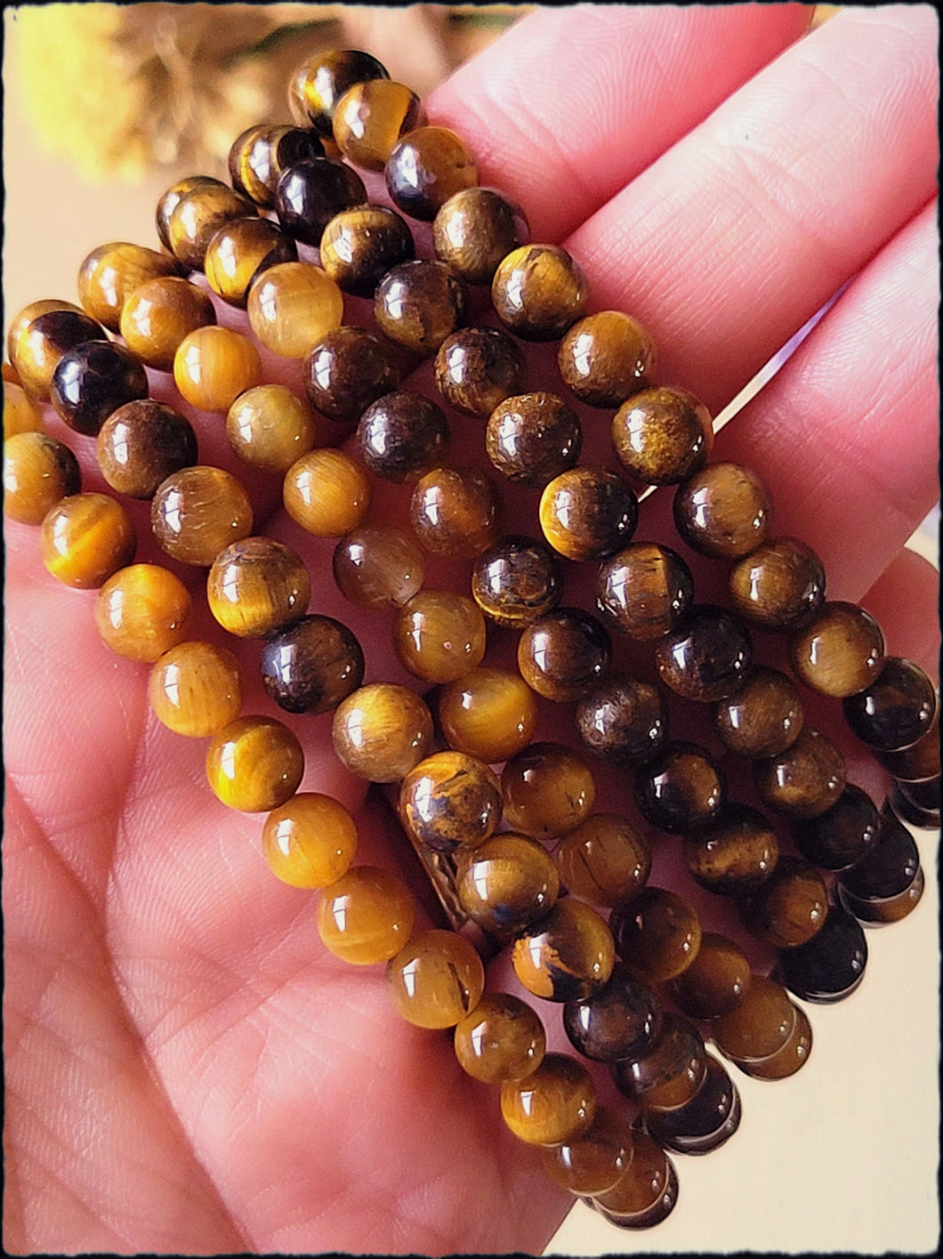 Tigers Eye Gemstone Bracelet