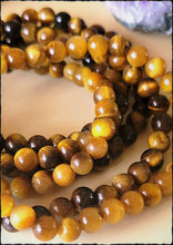 Load image into Gallery viewer, Tigers Eye Gemstone Bracelet

